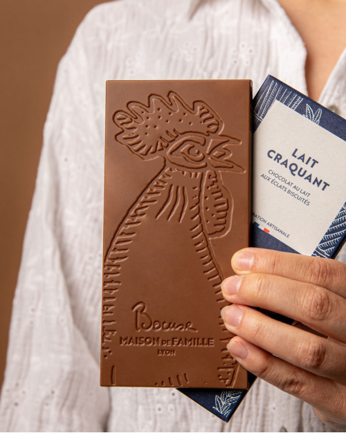 Tablette Chocolat lait craquant 