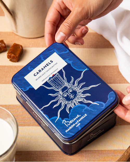 Caramels au beurre salé - Boîte en métal 