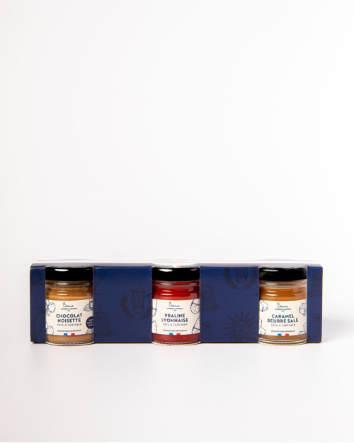 Trio de mini pâtes à tartiner 