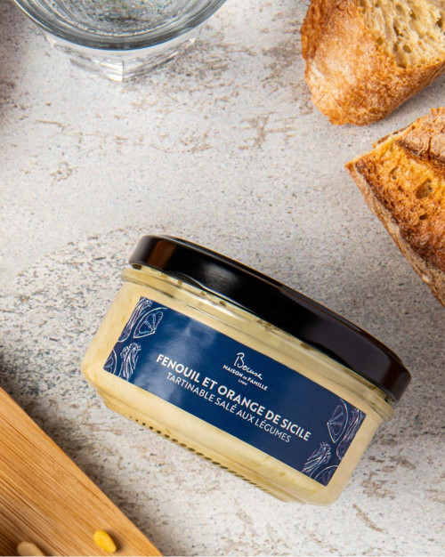 Tartinable au fenouil et oranges de Sicile 