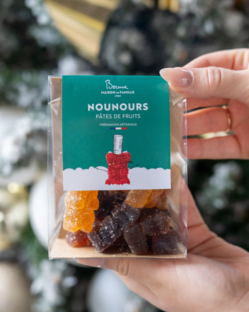 Pâtes de fruits oursons assorties 