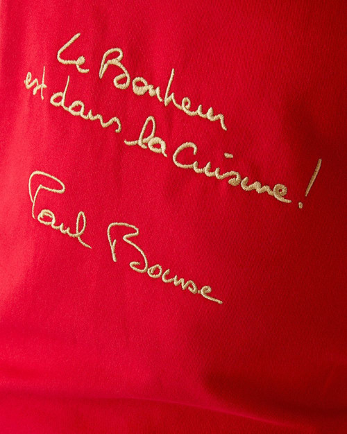 Tablier adulte rouge 