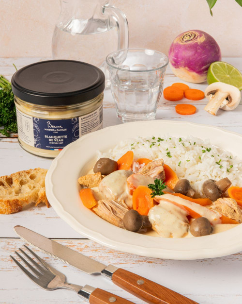 Plat préparé - Blanquette de veau au citron vert 