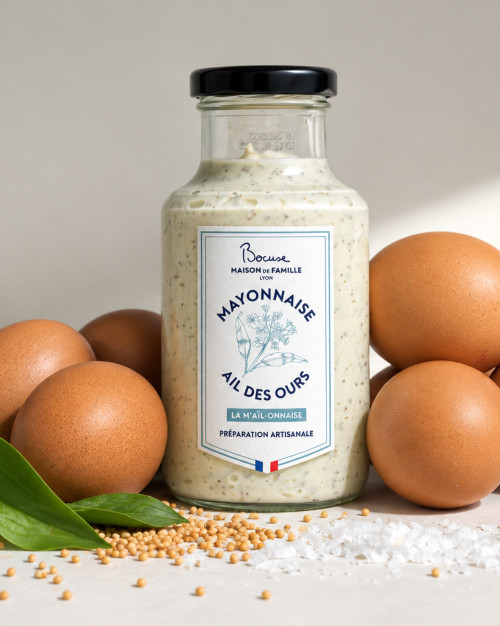 Sauce Mayonnaise à l'Ail des Ours